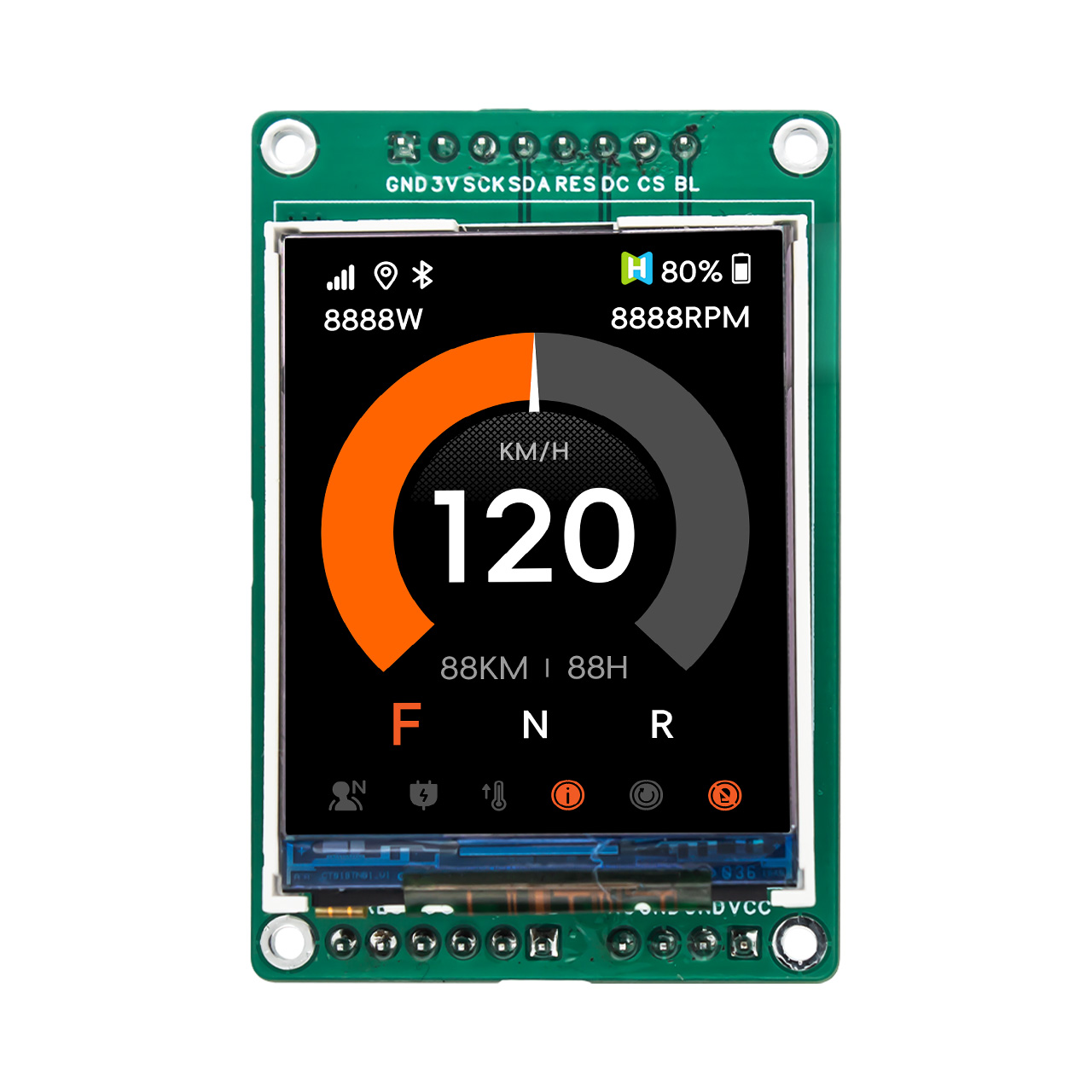 1.7 inch TFT LCD