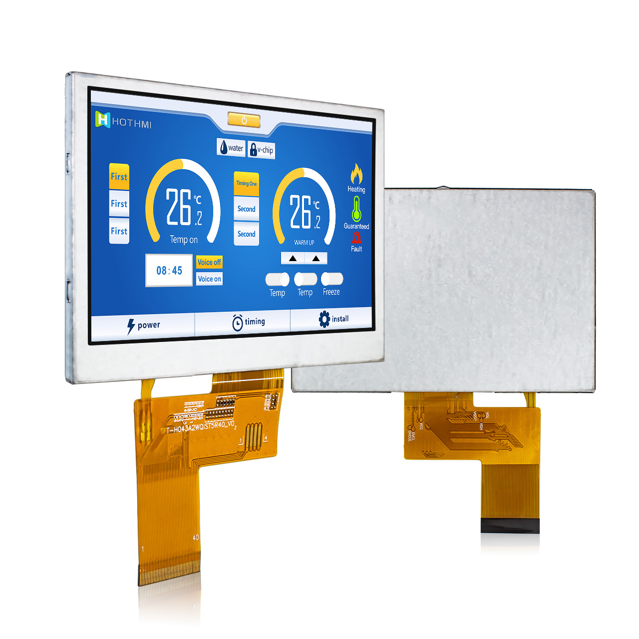 4.3 Inch TFT LCD Display Features and Advantages