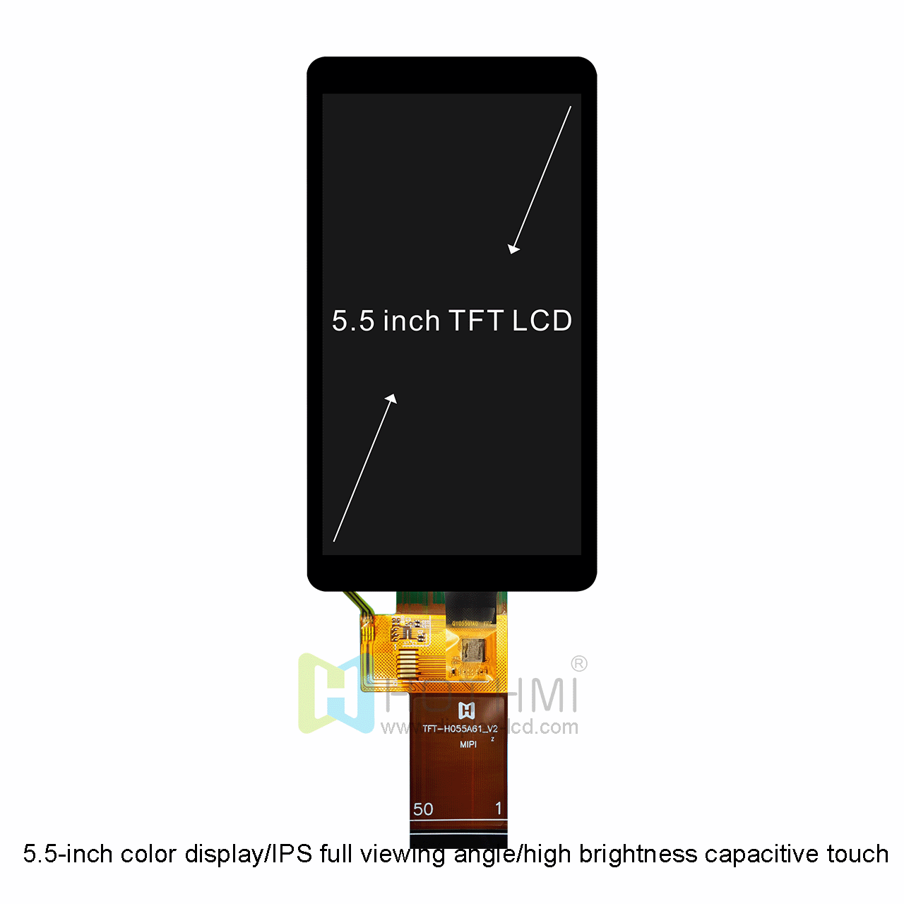 TFT LCD Interface Options at Hotdisplay