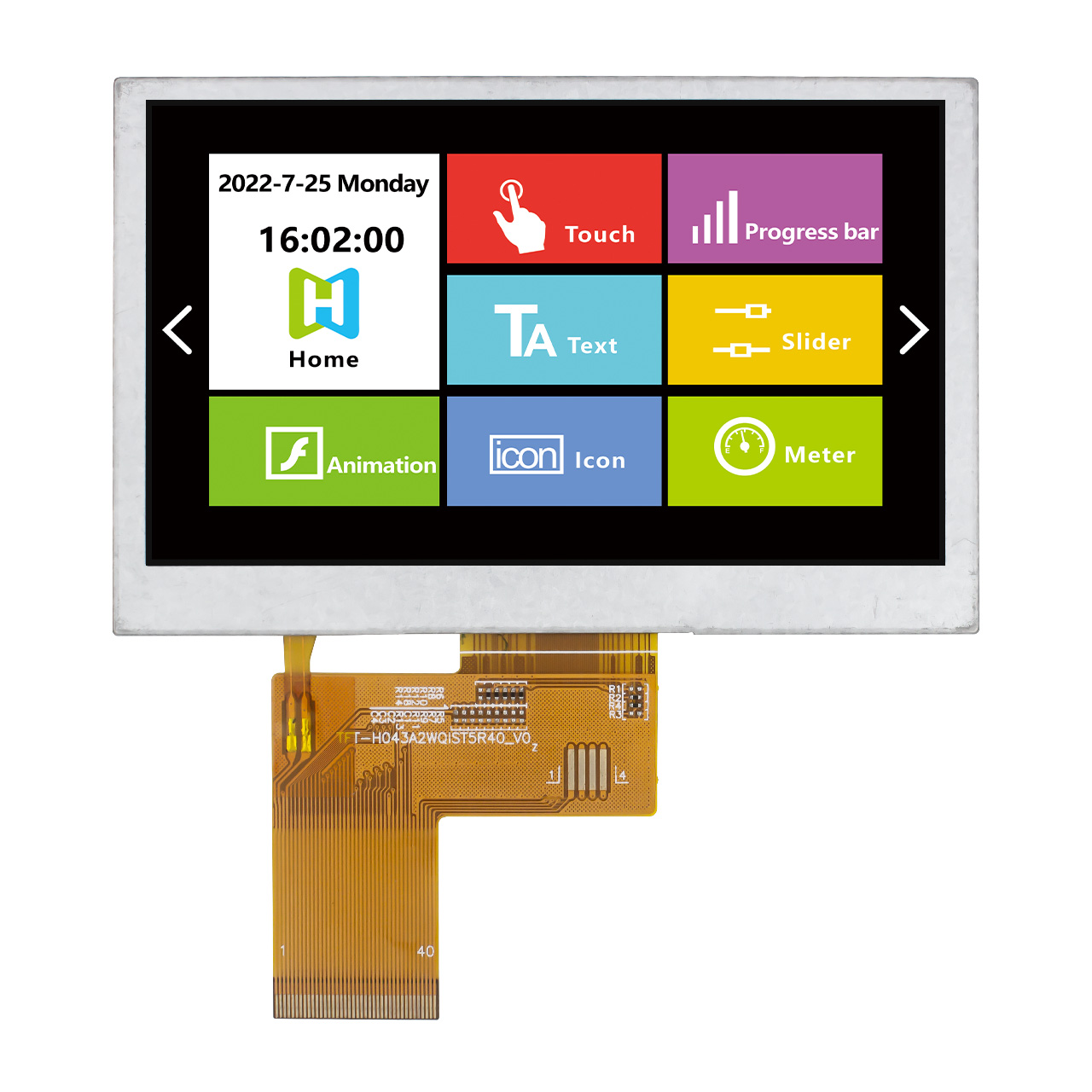 Wide Temperature TFT LCD Applications