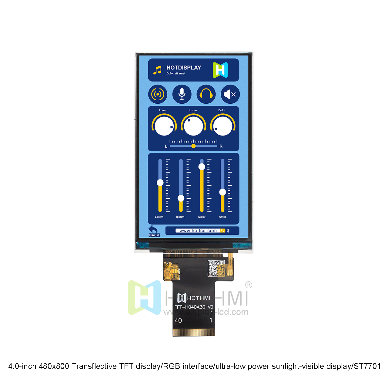 How to Select a Transflective TFT LCD