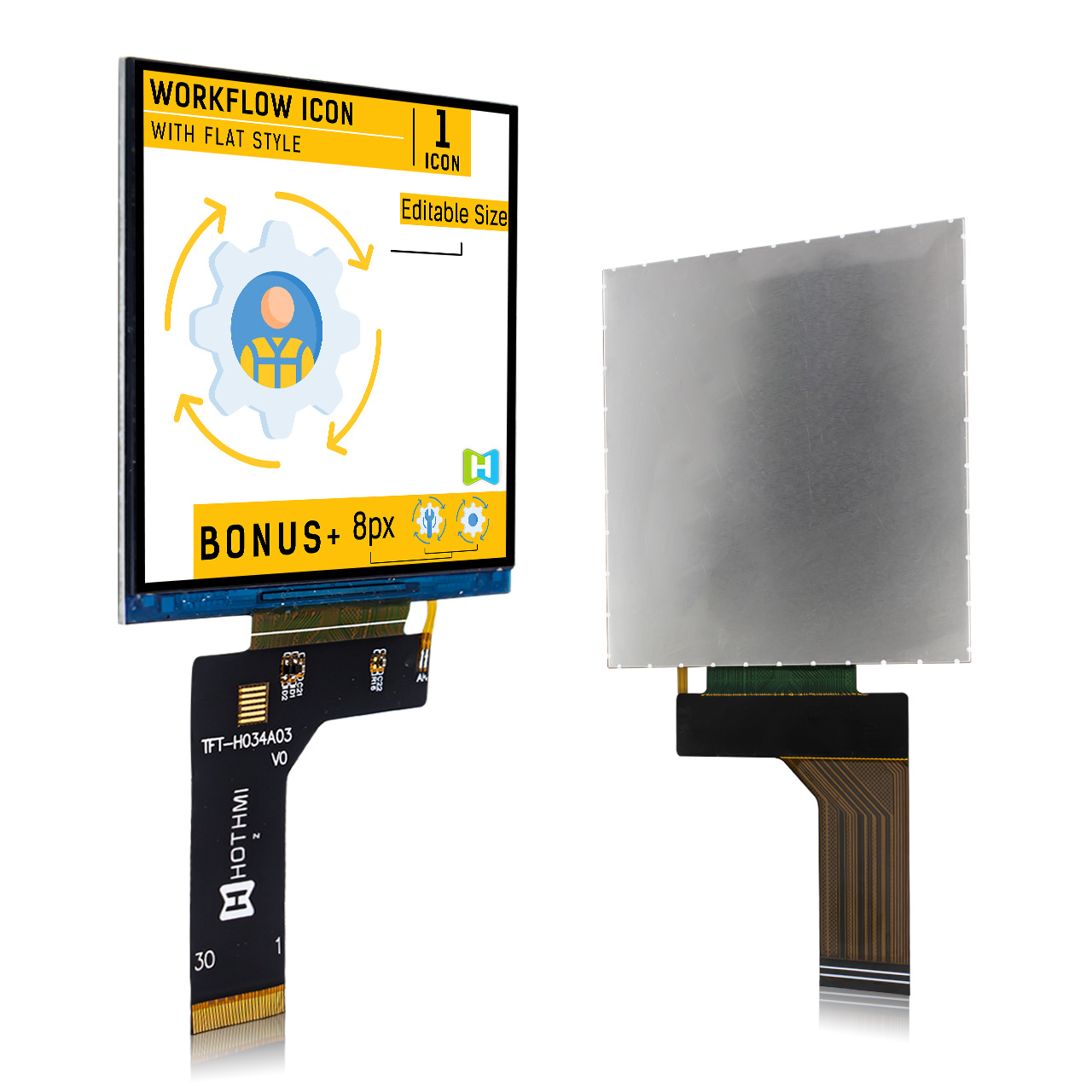 Why Choose a Square TFT Display