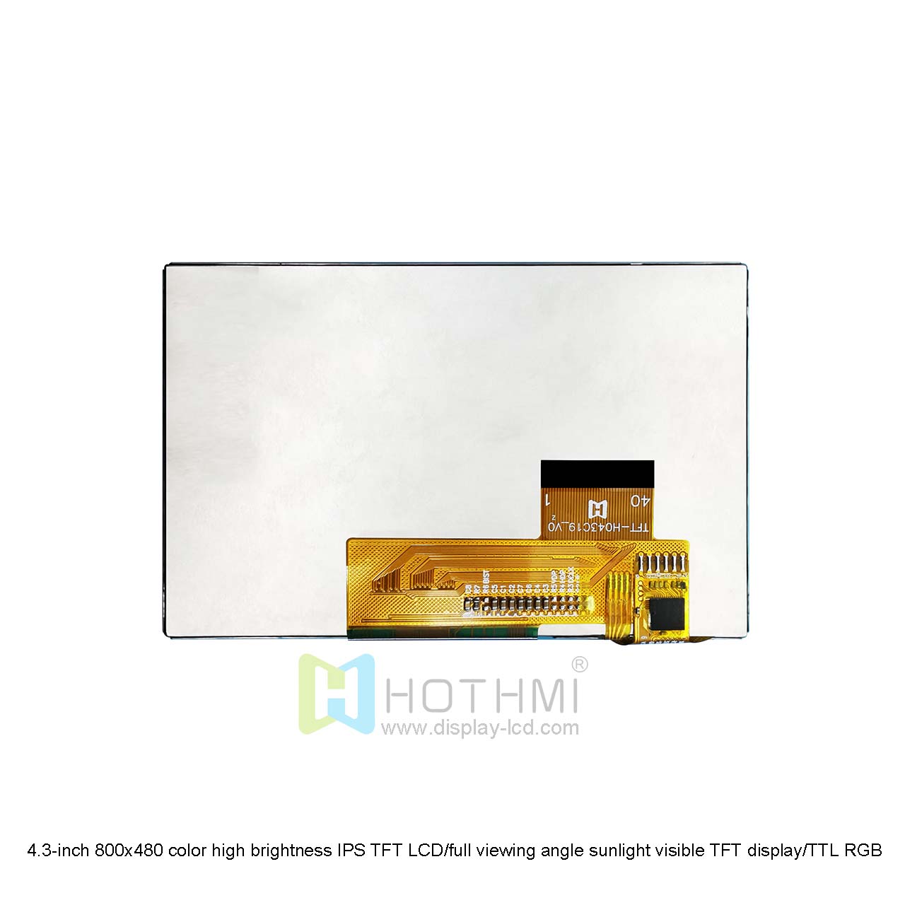 Applications of High Brightness TFT Display